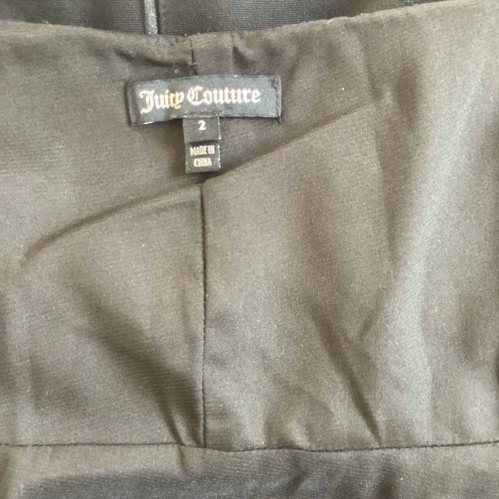 JUICY COUTURE Black Ponte Dress SZ 2 - Picture 5 of 5